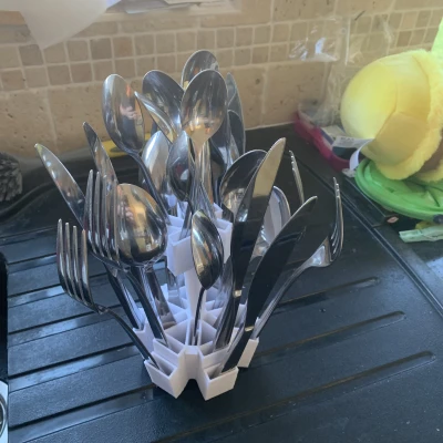 Kệ cắm dao nĩa / giá úp