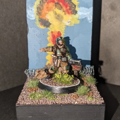 Chân Đế Trưng Bày Backdrop