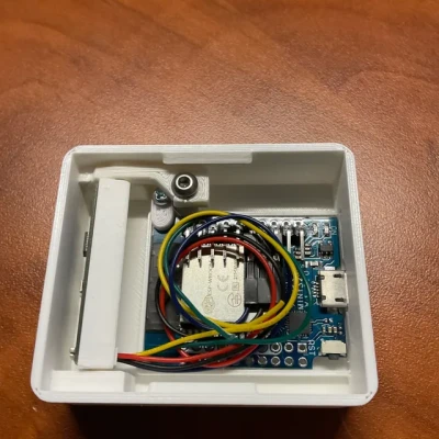 Vỏ cho radar LD2410 với d1 mini esp32