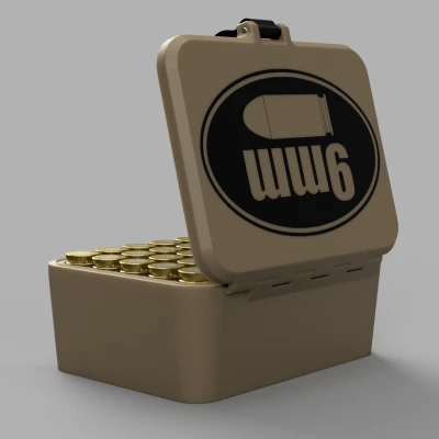 Hộp Đựng Đạn 9mm