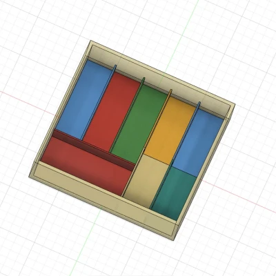 Kệ Tổ Chức Ngăn Kéo - Kích Thước Lọt Lòng 408 x 384 mm