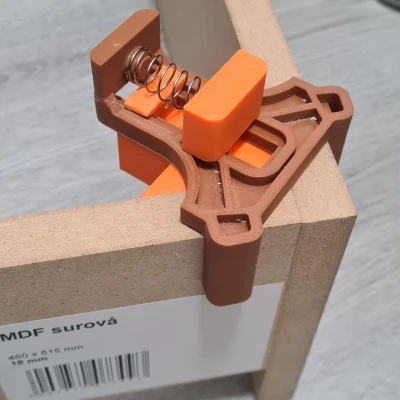 Kẹp Góc (Rohova svorka) - Dây 12cm, Dài 46cm+