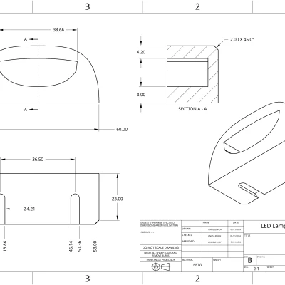 Kệ Treo Tường Remote Đèn LED