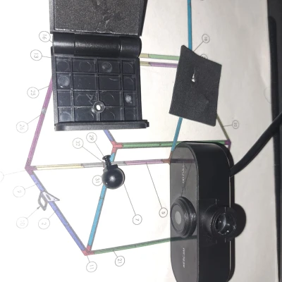 Giá đỡ webcam Temu/AliExpress cho Neptune 4