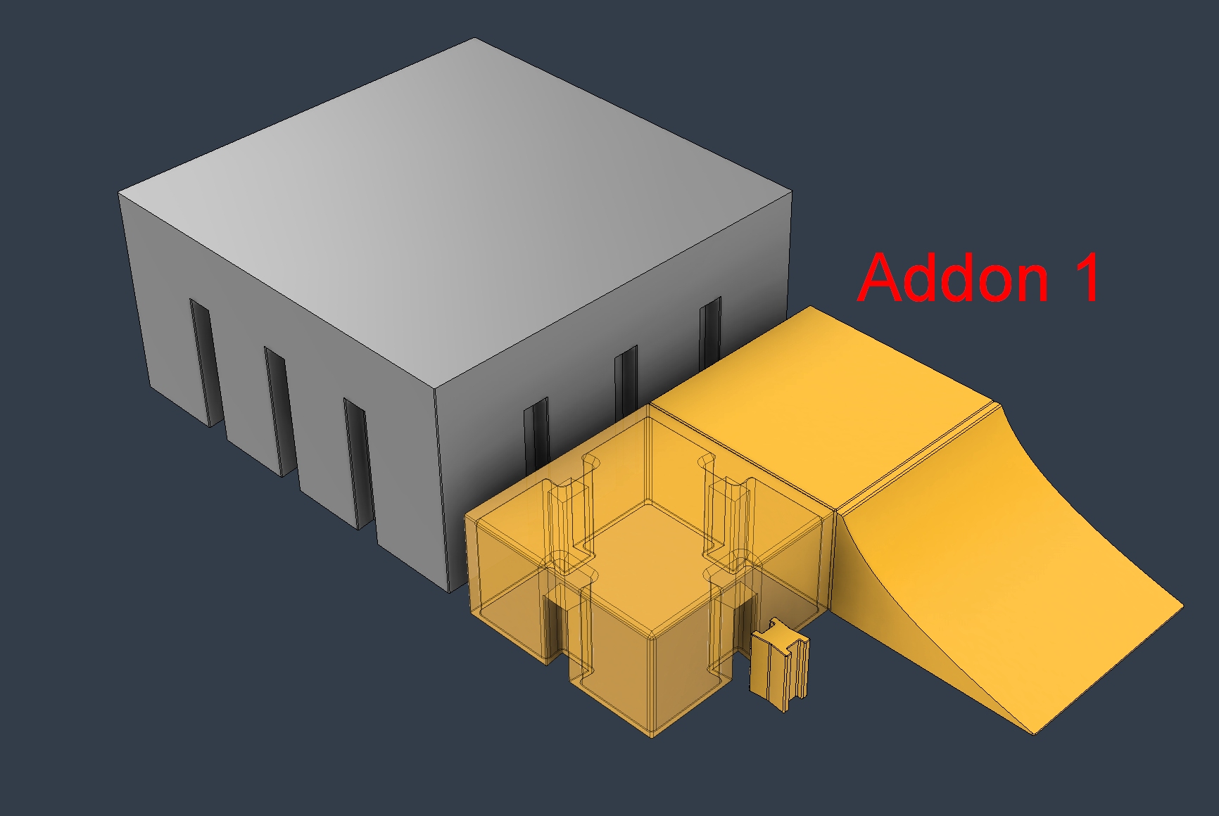 Khu Trượt Ván Mini Module - Dốc, Thanh Ray và Cầu Thang