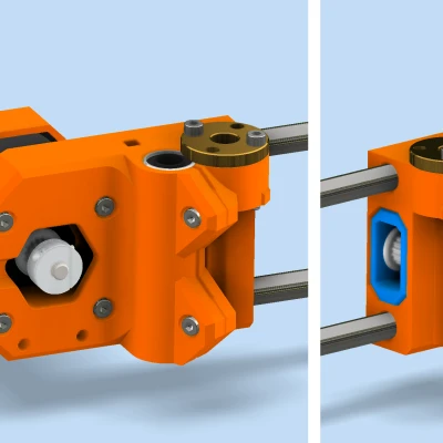 Trục X phiên bản cải tiến kèm bộ căng dây đai