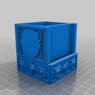 Hộp Hoa Hồng Tudor (có khóa bí mật)