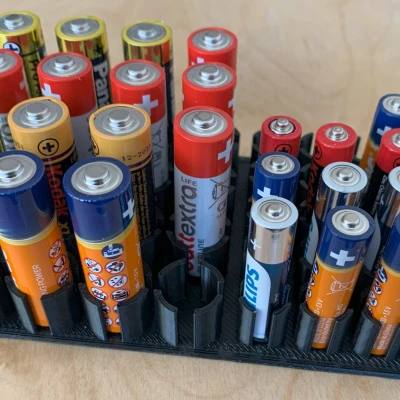 Chân đế pin AA & AAA