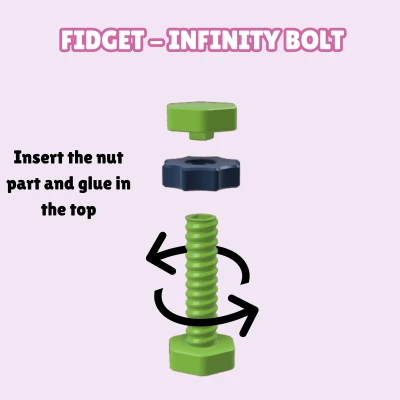 Đồ Chơi Fidget - Con Ốc Vô Cực