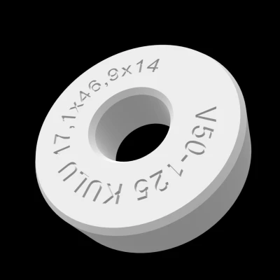 Mô hình giả vòng bi cho Vespa V50-125 KULU 17,1x46,9x14