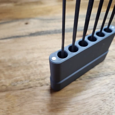 Hộp Đựng Dũa Có Nắp Nam Châm Trượt