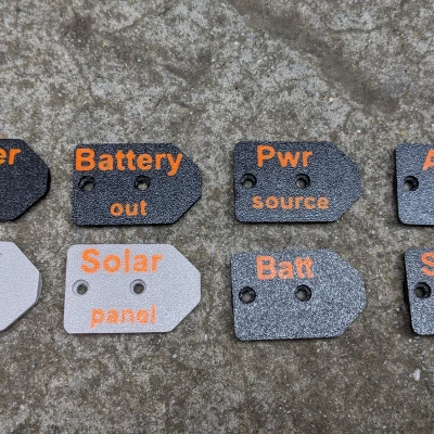 Nhãn cho phích cắm Anderson