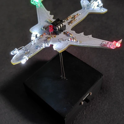 Trang Bị Đèn Máy Bay Arduino Với Attiny85