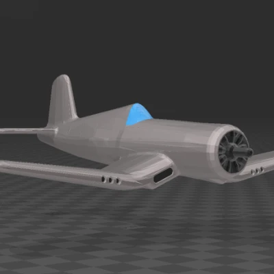 Mô Hình F4U Corsair MK1