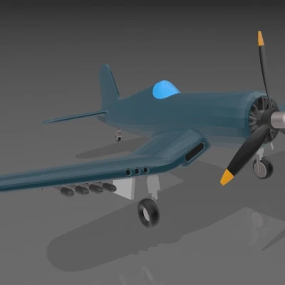 Mô Hình Máy Bay F4U Corsair MK2