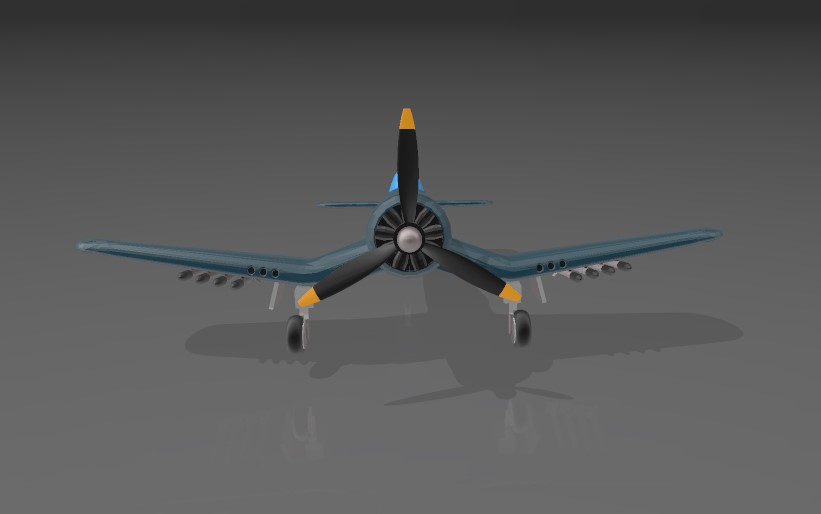 Mô Hình Máy Bay F4U Corsair MK2