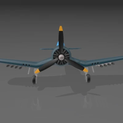 Mô Hình Máy Bay F4U Corsair MK2