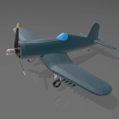Mô Hình Máy Bay F4U Corsair MK2