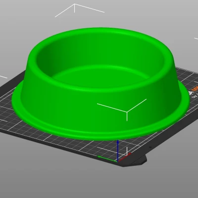 Khay Ăn Cơ Bản Cho Chó & Mèo - Tối Ưu Cho In 3D