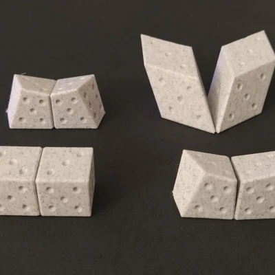 Xúc xắc Lệch™ - Mô hình 3D OpenSCAD