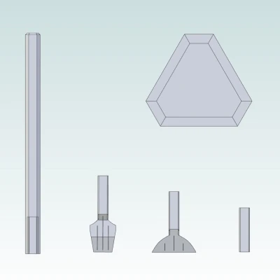 Nĩa Trộn Nhẹ + Đĩa Epoxy