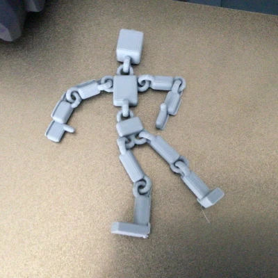 Mô hình Ted ragdoll không mặt