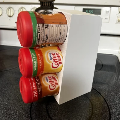 Hộp đựng/Kệ dọc cho chai "Coffee Mate Powdered Creamer"
