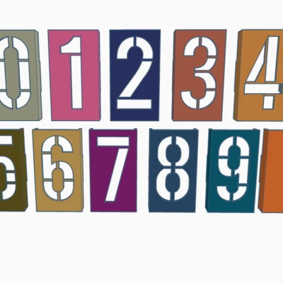 Vỏ Bọc Số 0-9 Cho Đèn LED Âm Trần Nắng Gắt