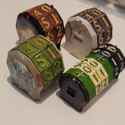 Bộ đếm 2 số siêu đơn giản V2.8 - Trục 6 vòng và vòng +/-