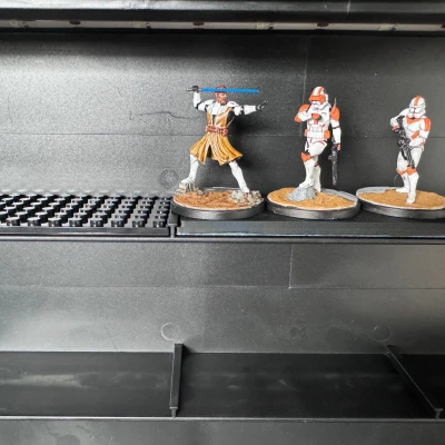 Tấm đế thay thế cho tủ trưng bày minifig Kmart 5 tầng (AU & NZ)