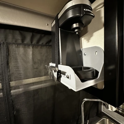 Kệ để máy pha trà/cà phê cho xe Vanlife