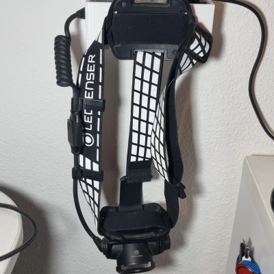 Giá Treo Tường Đèn Pin Đội Đầu LED Lenser