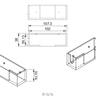 Giá Treo Tường Đèn Pin Đội Đầu LED Lenser