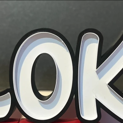 Chữ Loki / Biển Chữ Đèn Loki