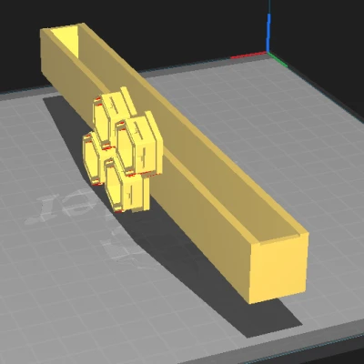 Hộp Đựng Dao Nĩa Tường Tổ Ong
