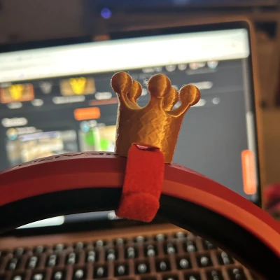 Phụ Kiện Chụp Tai Nghe Gaming Hình Vương Miện