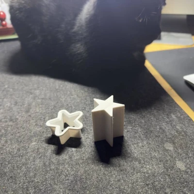 Khuôn cắt bánh quy hình sao quế 5 cánh / Zimtsternausstecher mit 5 Zacken