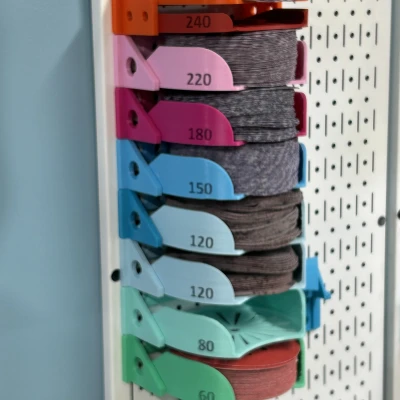 Hộp đựng đĩa chà nhám cho Wall Control