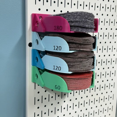 Hộp đựng đĩa chà nhám cho Wall Control