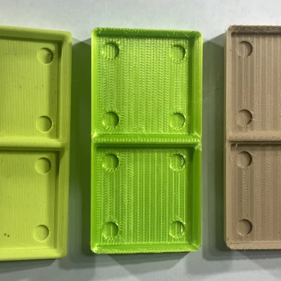 Đế Gridfinity 1x2 Nghiêng Dán/Dính