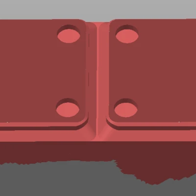 Đế Nâng Cao Gridfinity 1x2 Nghiêng