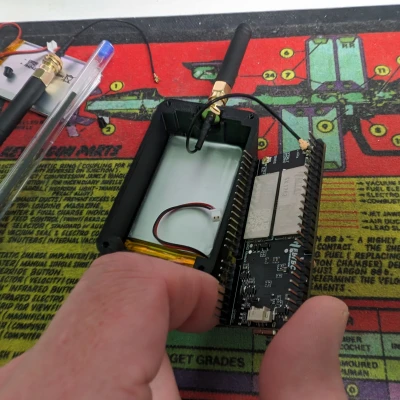 Hộp đựng Pin Lithium cho Heltec Tracker (HTIT-Traker) Lora