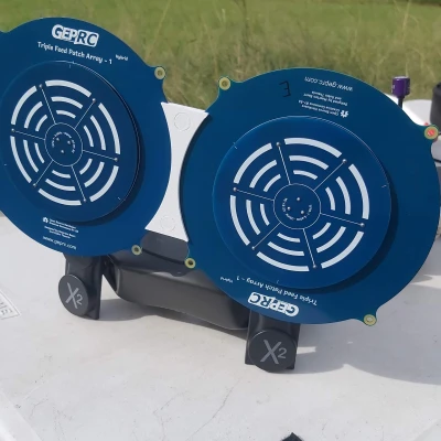 Giá đỡ anten kép triple-feed cho Walksnail và tương thích