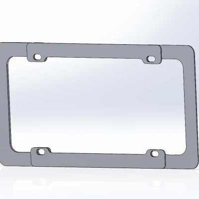 Khung Biển Số Modul - Thiết Kế 4 Mảnh Cho Mọi Kích Thước Bàn In