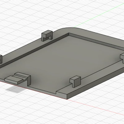 Nắp pin sau/nắp lưng cho remote TV Philips