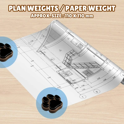 Chân Chó - Giữ Giấy / Vật Nặng Tờ Khai