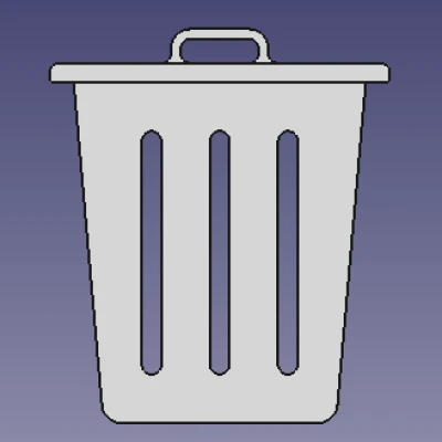 MÓC KHÓA THÙNG RÁC