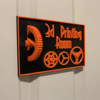 Biển Phòng Máy In 3D