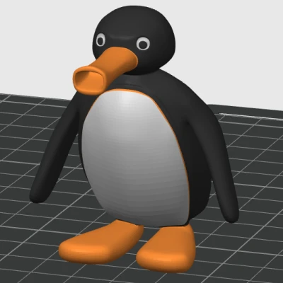 Pingu tô màu cho Bambu AMS và Prusa MMU