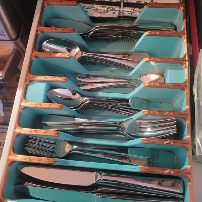 Khay Cài Dao Muỗng Nĩa Bằng Mộng Kép